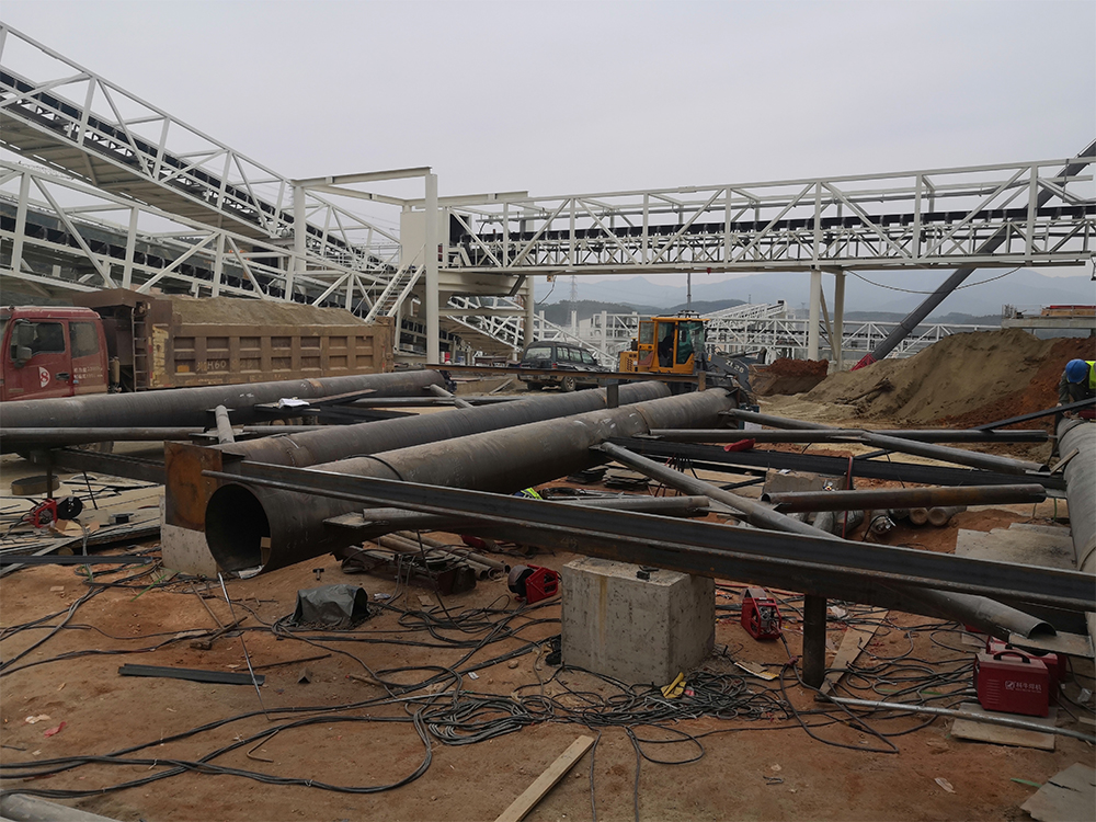 梧州螺旋钢板仓湛江5000吨项目进展