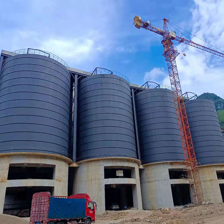梧州骨料钢板仓建造施工周期从规划到竣工的每一步